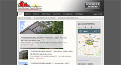 Desktop Screenshot of newhorizonfamilyhomes.com